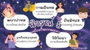 Read more about the article นิวรณ์ 5 เครื่องกั้นความสงบ