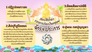 Read more about the article สมบัติล้ำค่าของการเกิดเป็นมนุษย์ จักร 4 ประการ